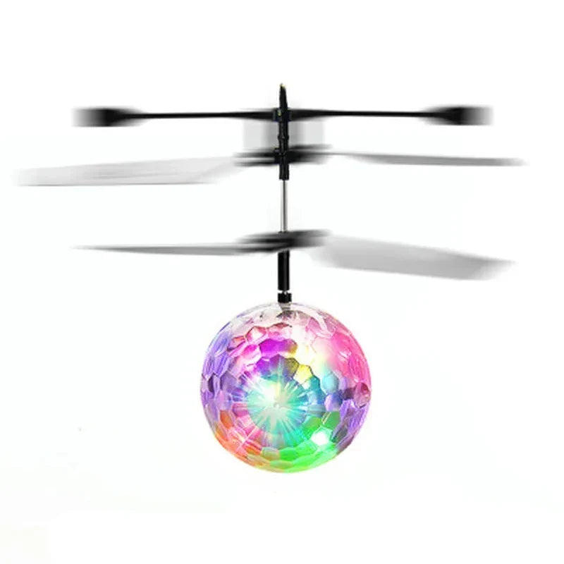 LED Flying Ball Toy with Infrared Motion Control