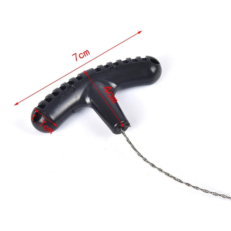 Portable Steel Wire Saw for Camping & Hiking