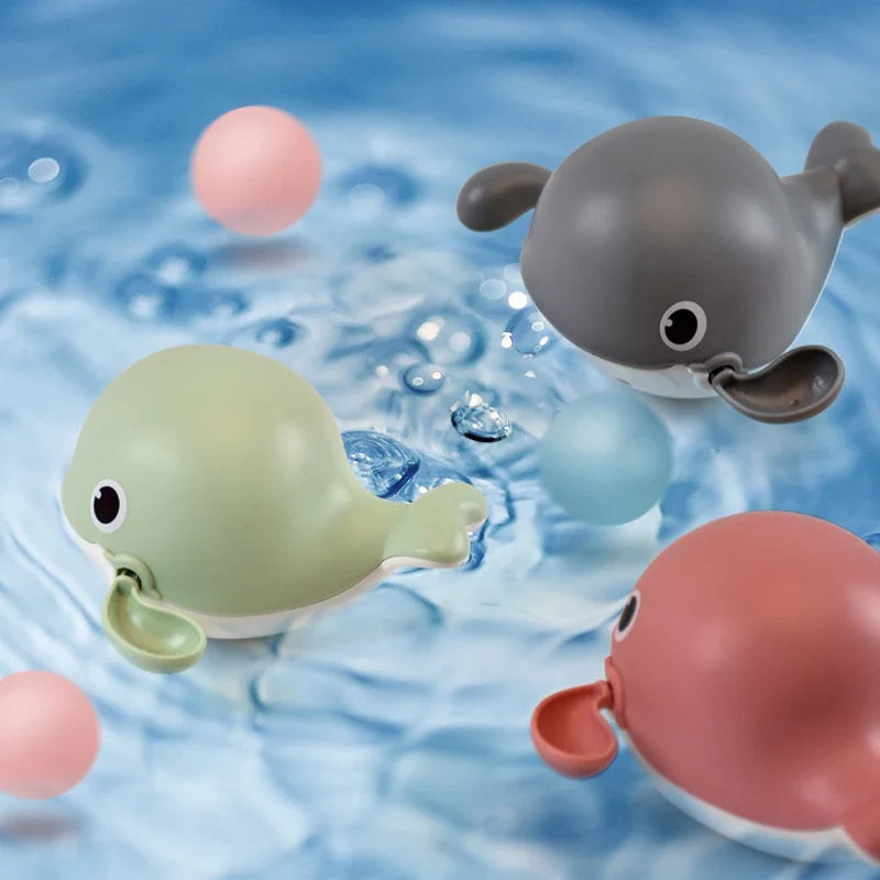 Wind-Up Swimming Animal Bath Toy