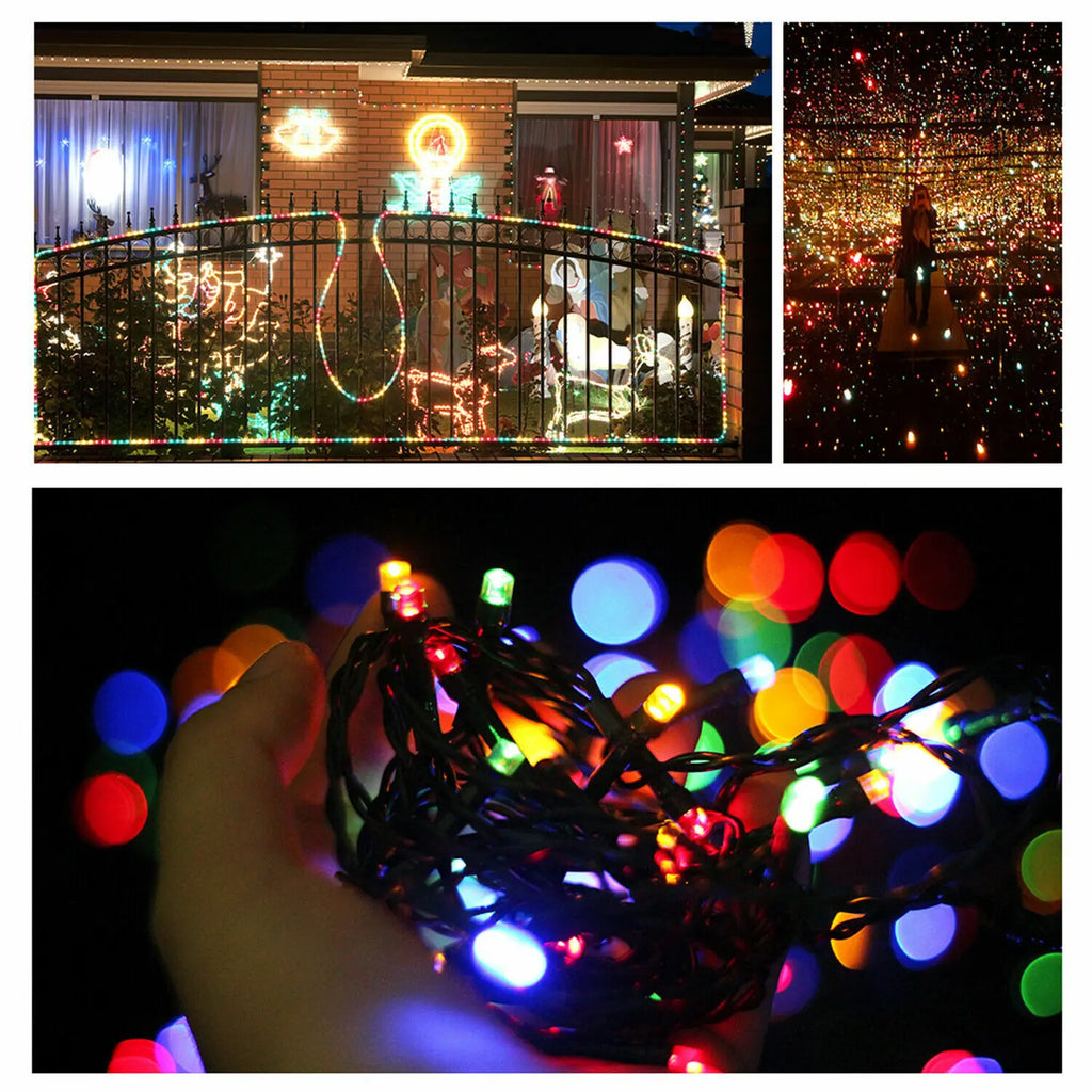 Solar LED Christmas String Lights | Multiple Lengths and Colors