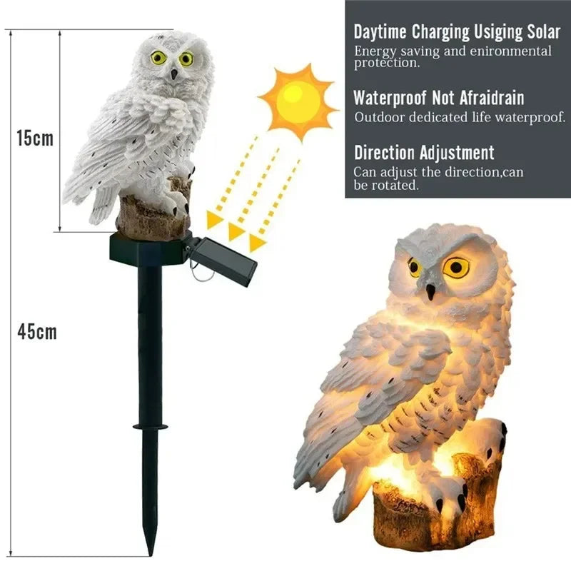Solar-Powered Decorative Garden Light
