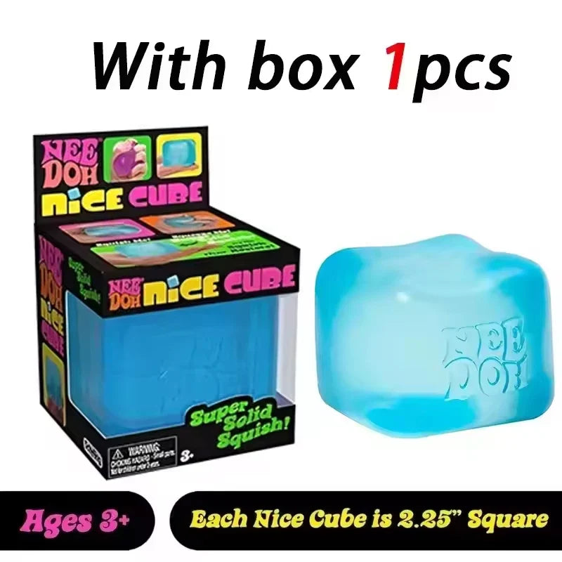 NeeDoh Cube Sensory Squishy Toy