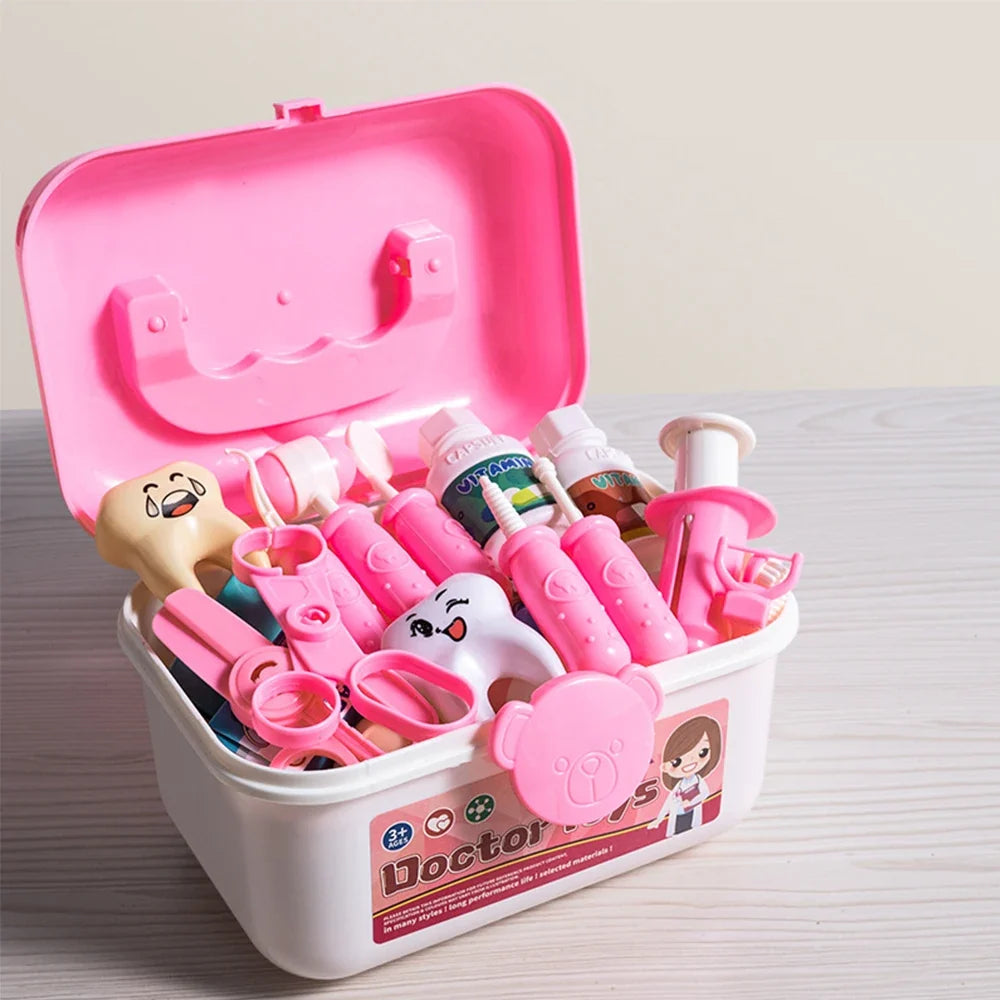 Kids’ Doctor Pretend Play Kit with Medical Accessories