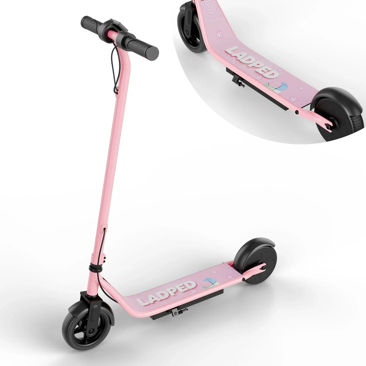 Kids’ Electric Scooter with Solid Tires