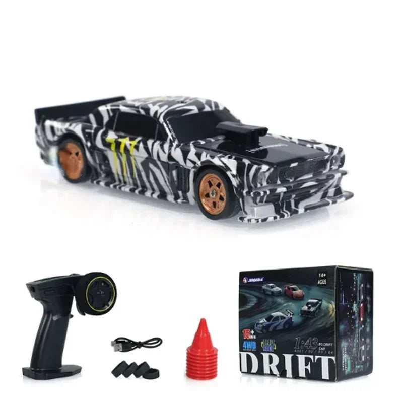 1:43 Scale 2.4GHz 4WD Mini RC Drift Car