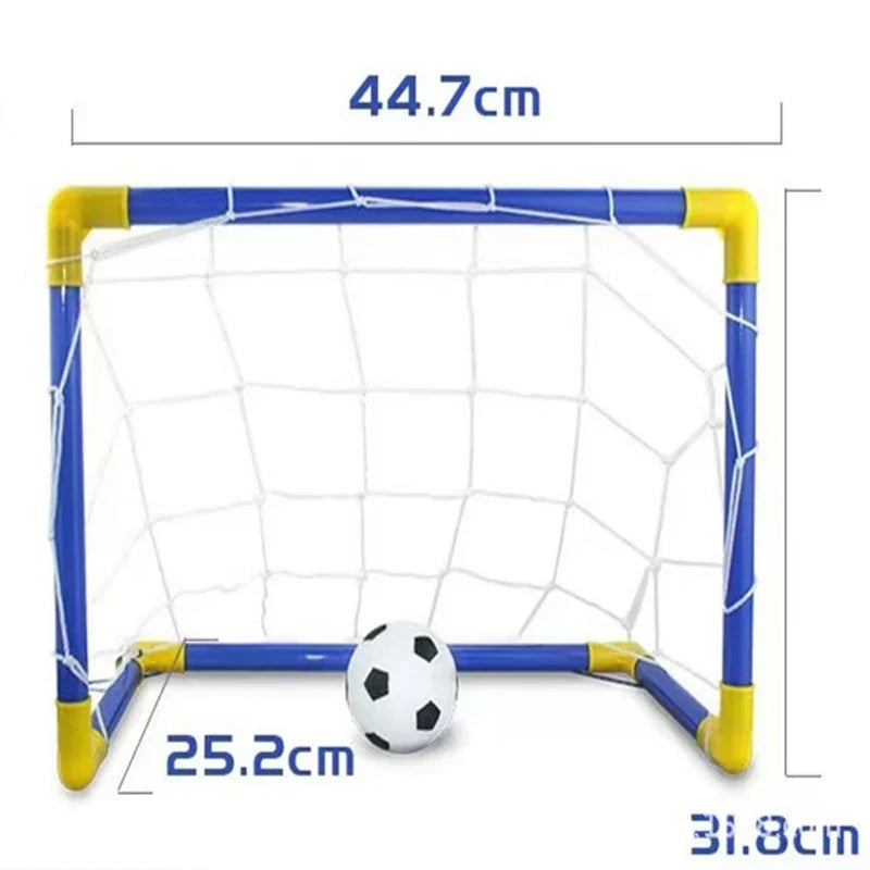 Portable Soccer Goal Set with Ball & Pump