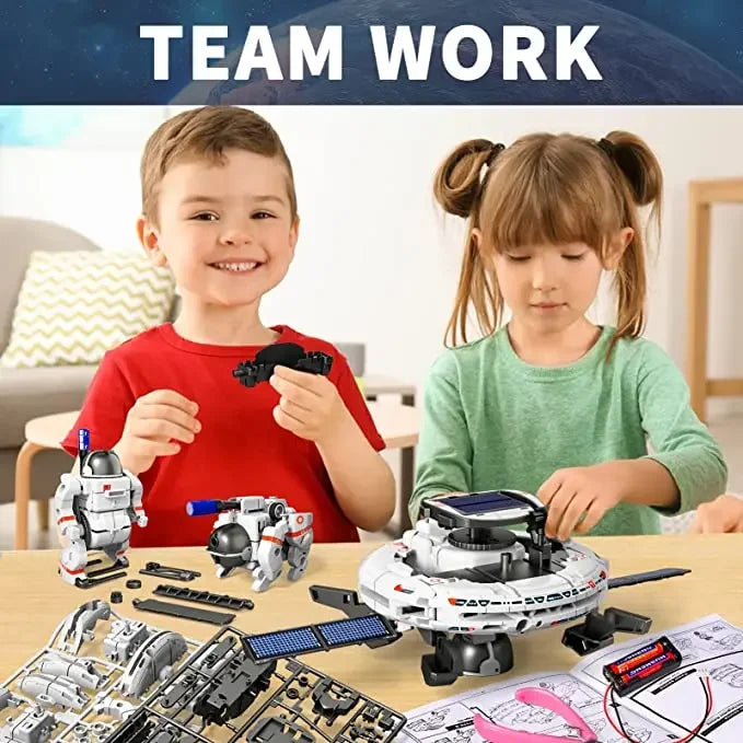 12-in-1 Solar Robot Science Building Kit