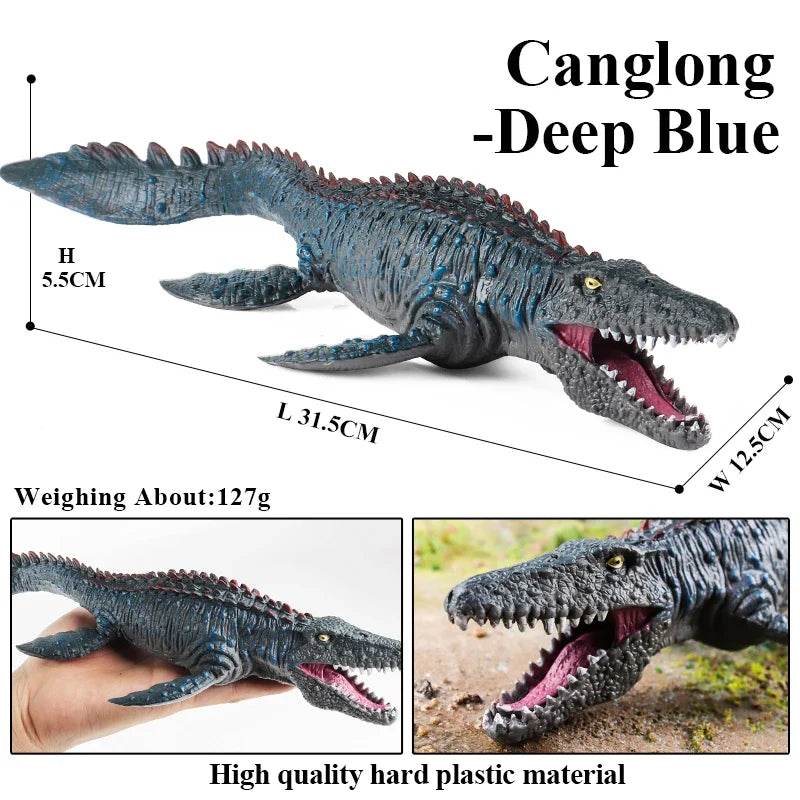Oenux Jurassic Dinosaur Action Figure Set – 5 Pieces