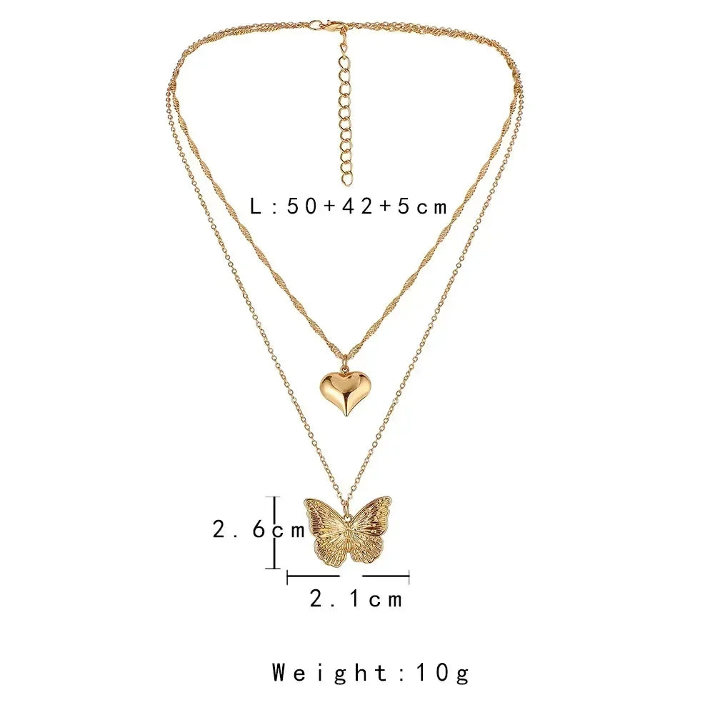 Square Pink Zircon Pendant Necklace