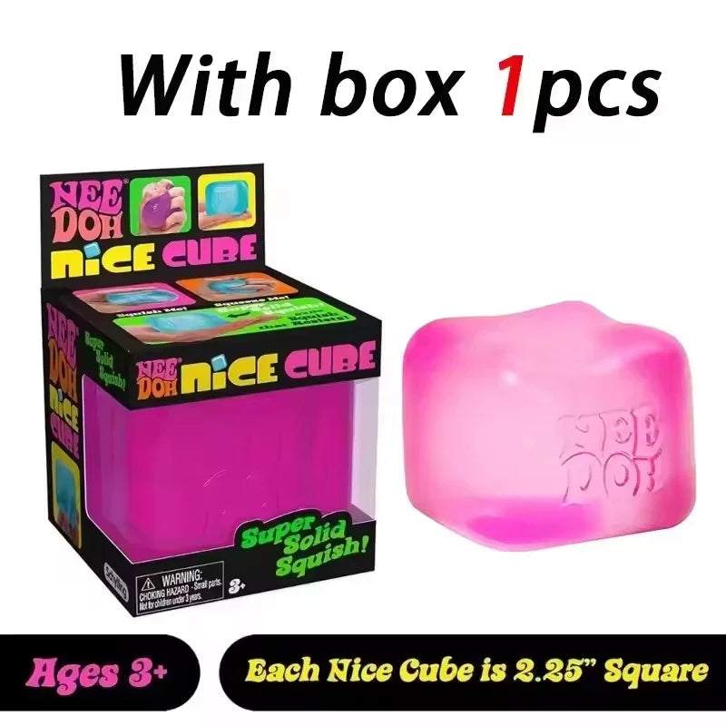 NeeDoh Cube Sensory Squishy Toy