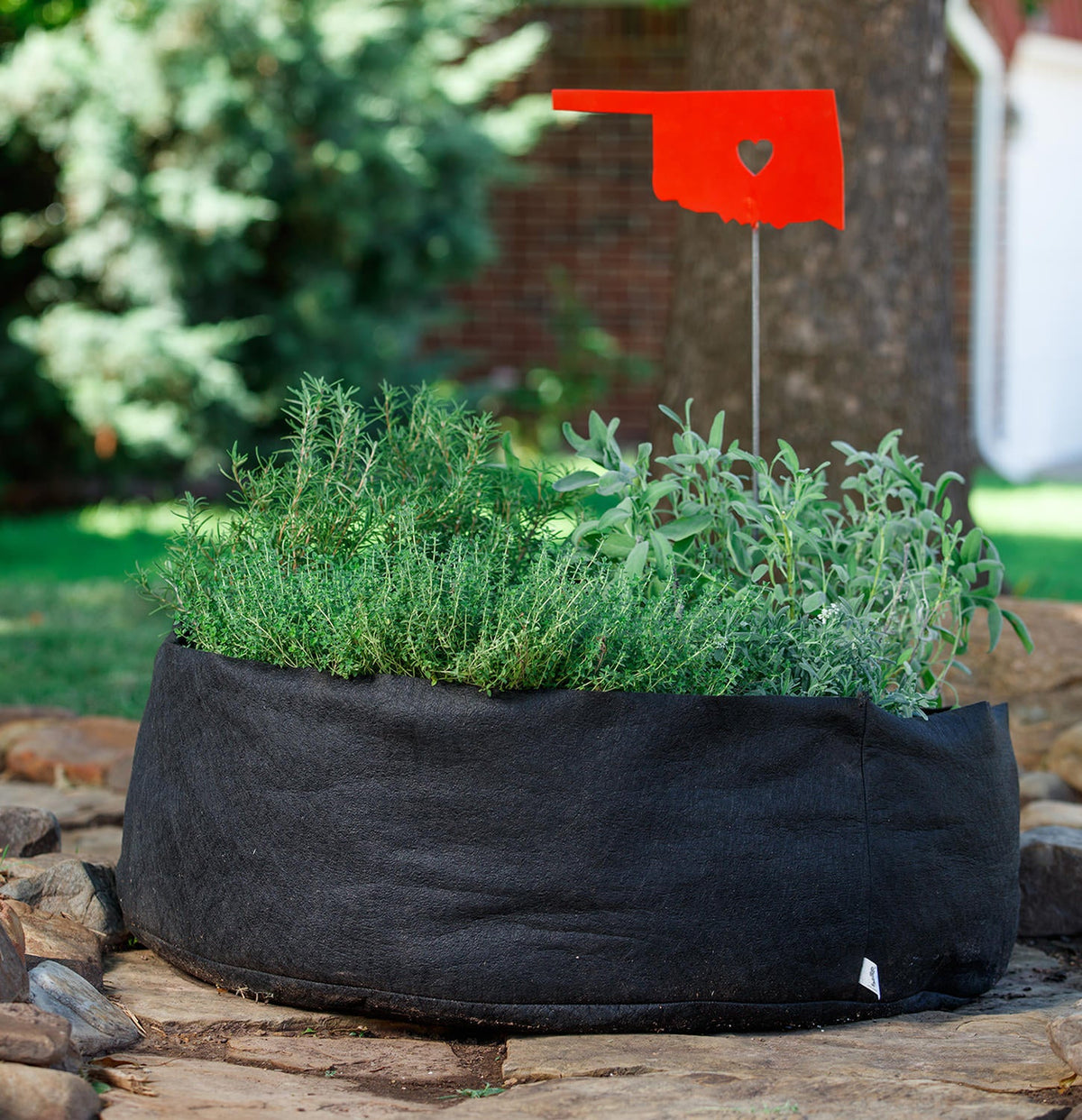 Smart Pot Round Raised Garden Bed