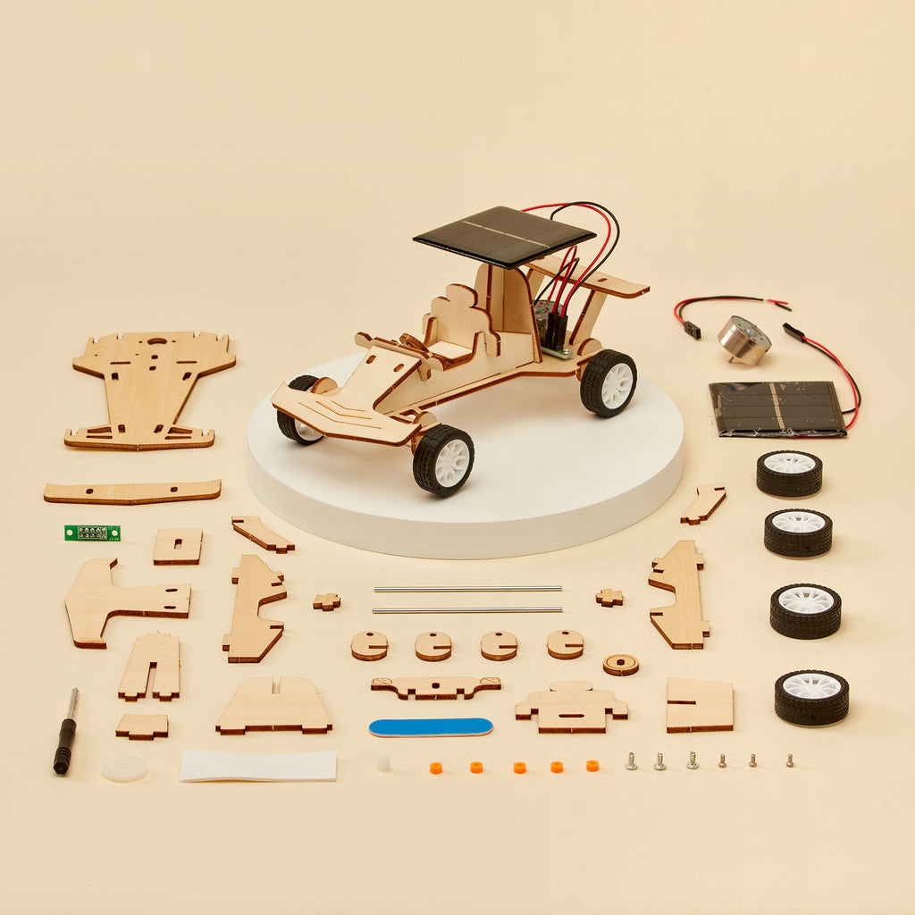 DIY Solar-Powered Race Car – STEM Building Kit