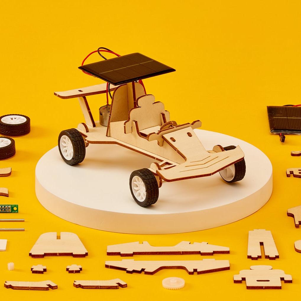 DIY Solar-Powered Race Car – STEM Building Kit