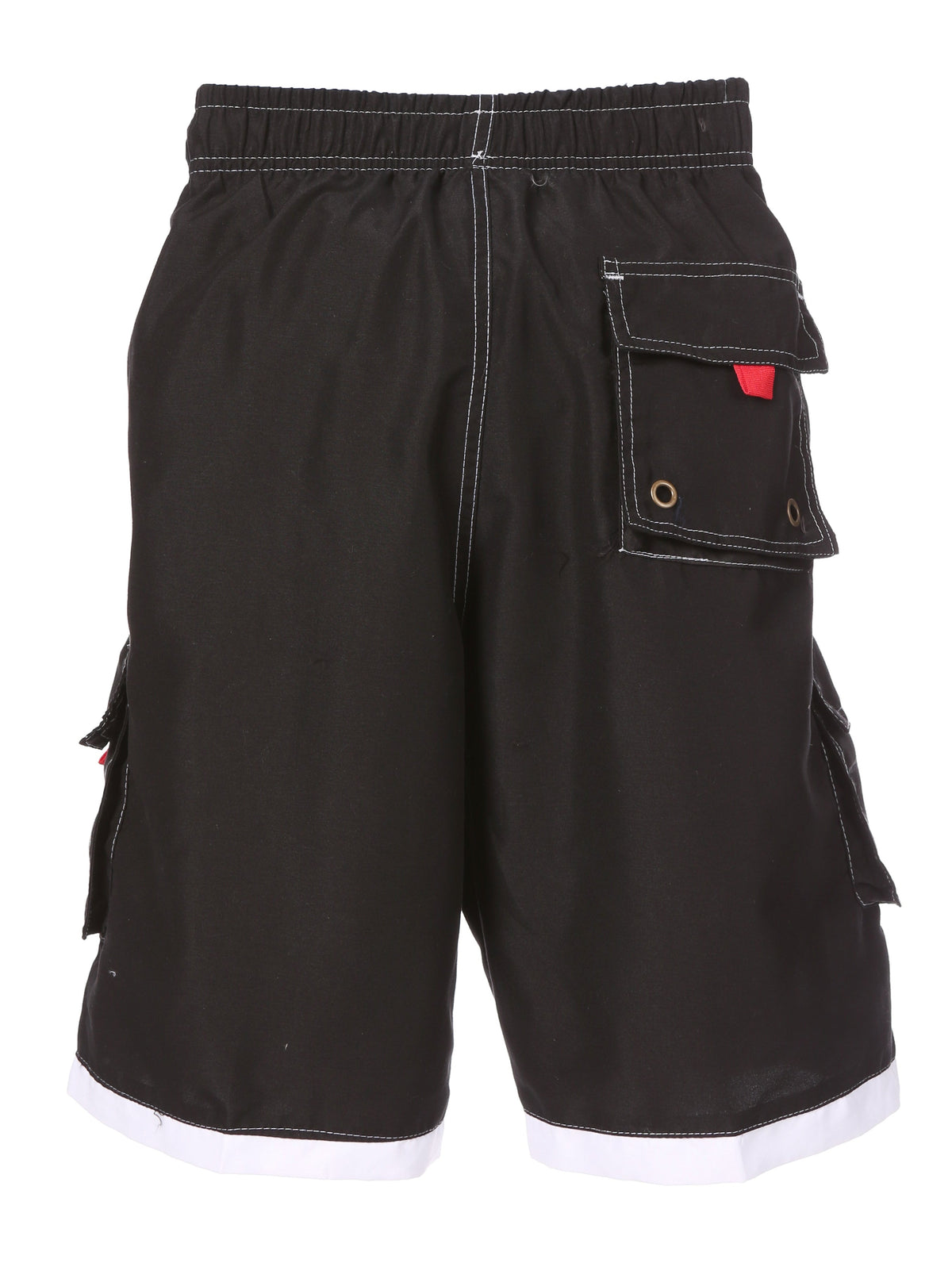 Sakkas Men's Contrast Stripe Boardshorts