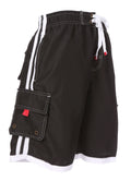 Sakkas Men's Contrast Stripe Boardshorts