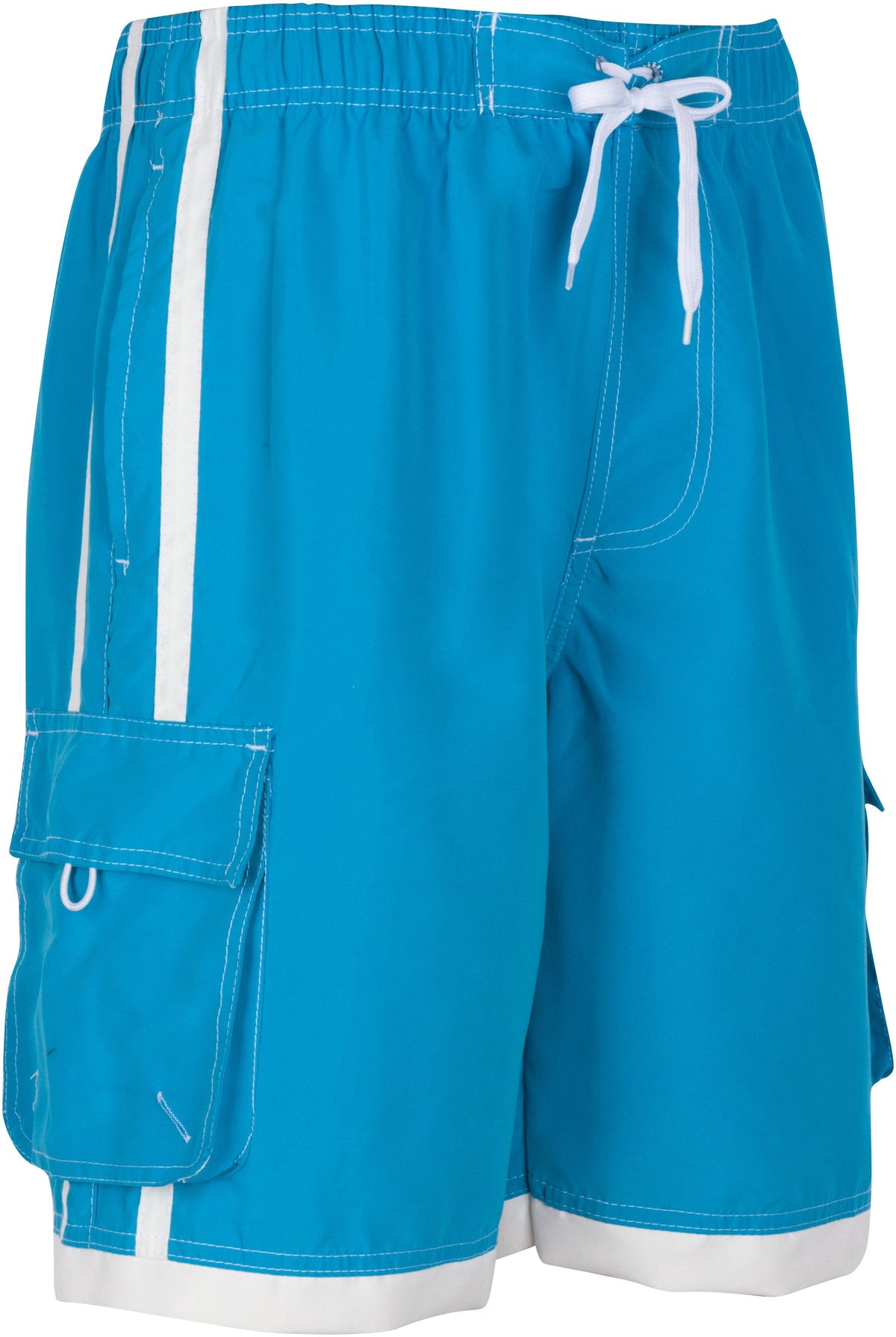 Sakkas Men's Contrast Stripe Boardshorts