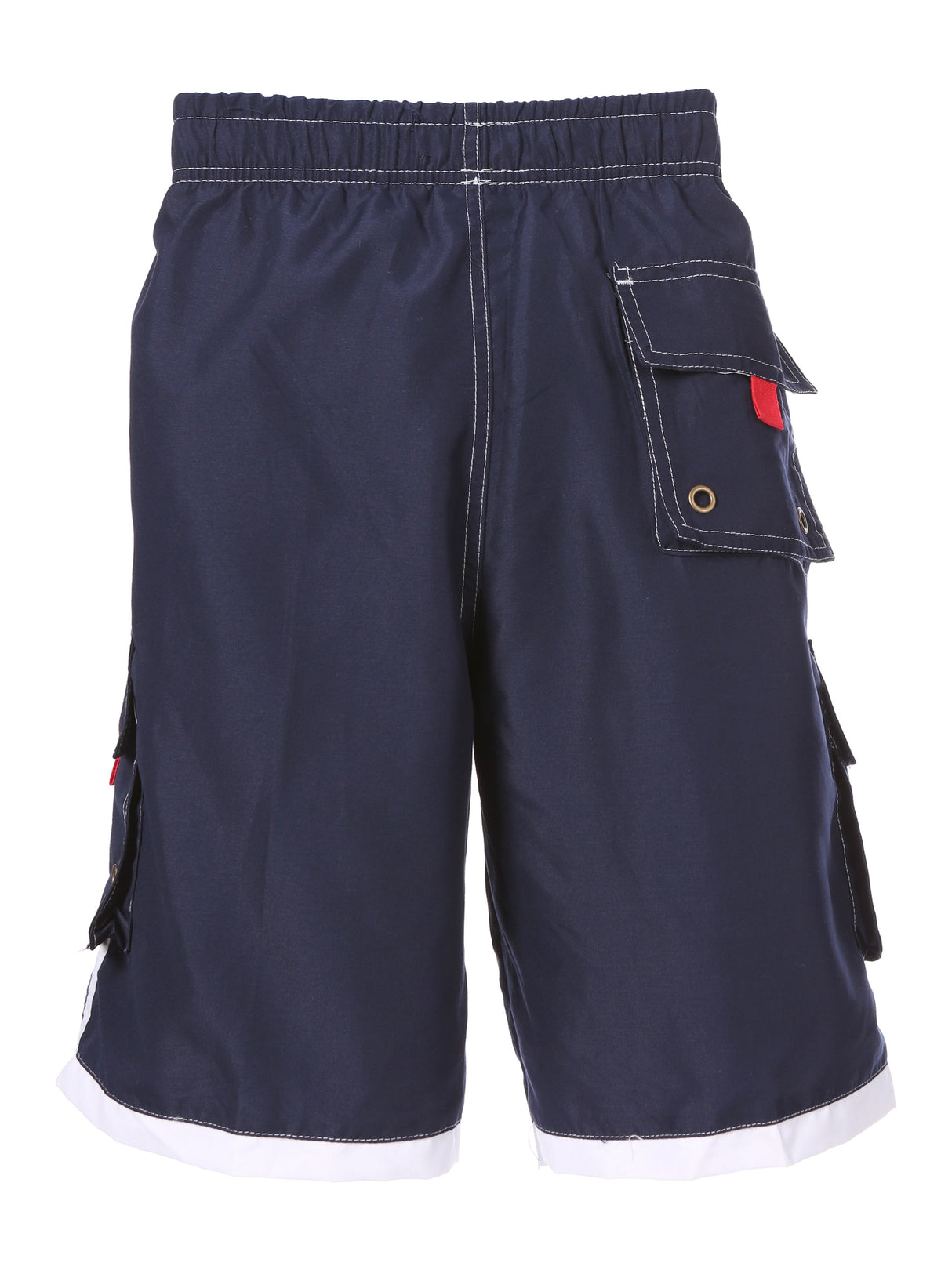 Sakkas Men's Contrast Stripe Boardshorts