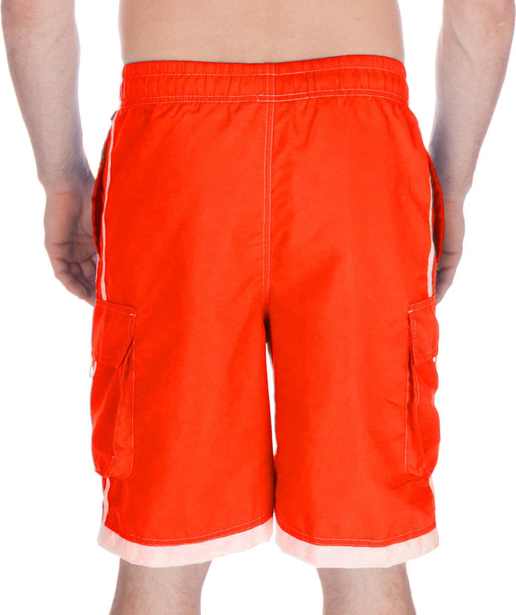 Sakkas Men's Contrast Stripe Boardshorts