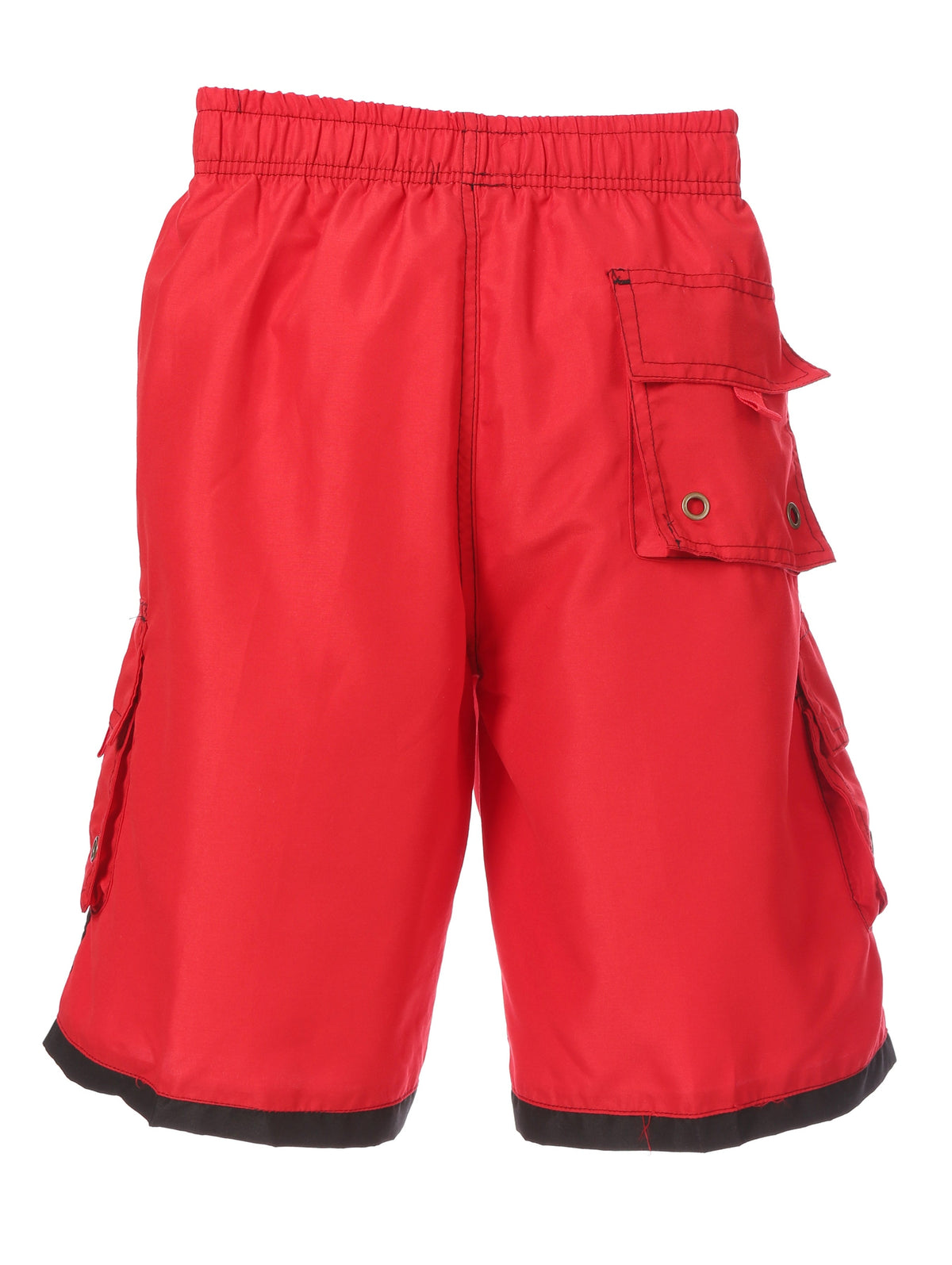 Sakkas Men's Contrast Stripe Boardshorts