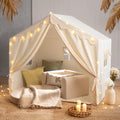 Tiny Land Large Kids’ Play Tent with Star Lights