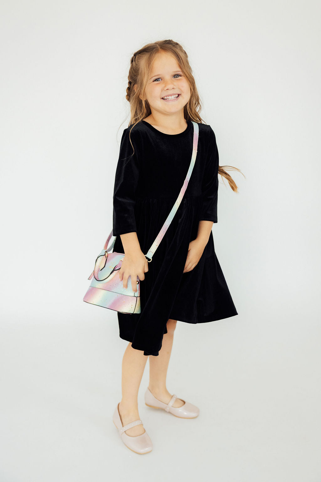 Girls’ Unicorn Glitter Crossbody Purse