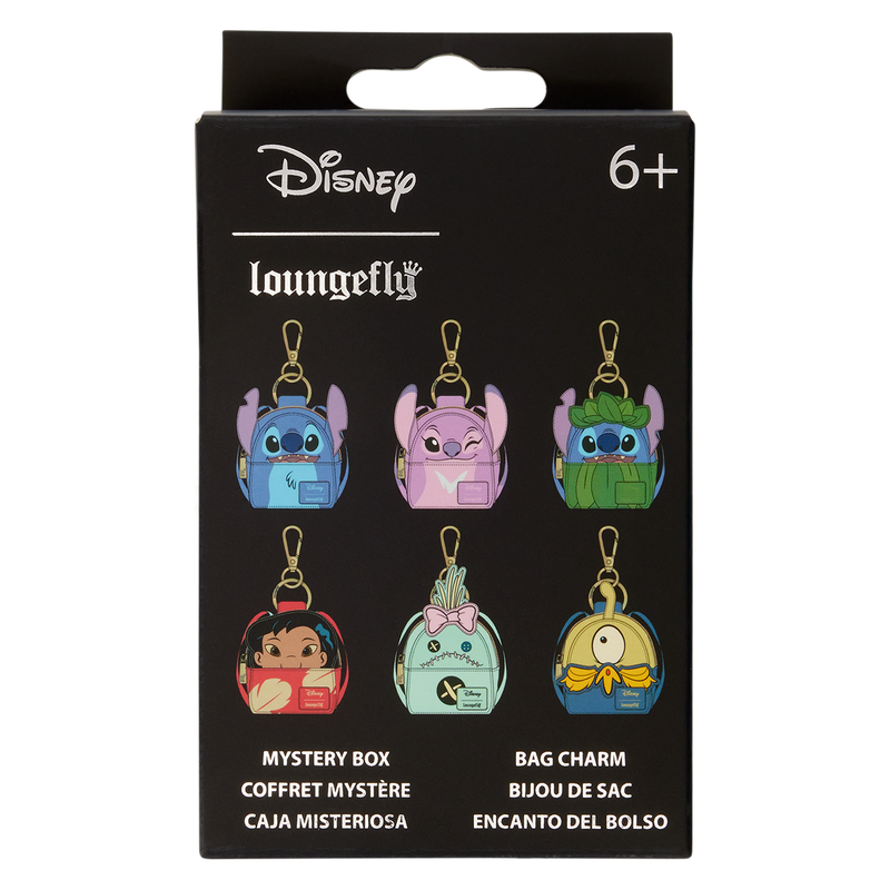 Loungefly Disney Lilo & Stitch Mystery Mini Backpack Keychain