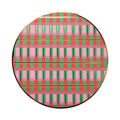 Christmas Plaid Round Placemats – Set of 10