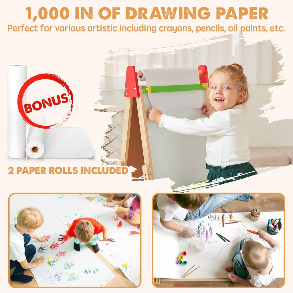 Tiny Land 3-in-1 Art Easel for Kids