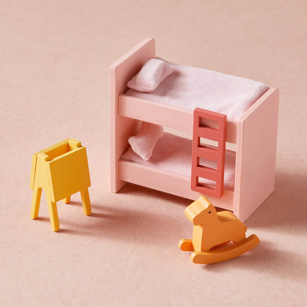 Tiny Land Sweetwood Wooden Dollhouse with Furniture – No Dolls