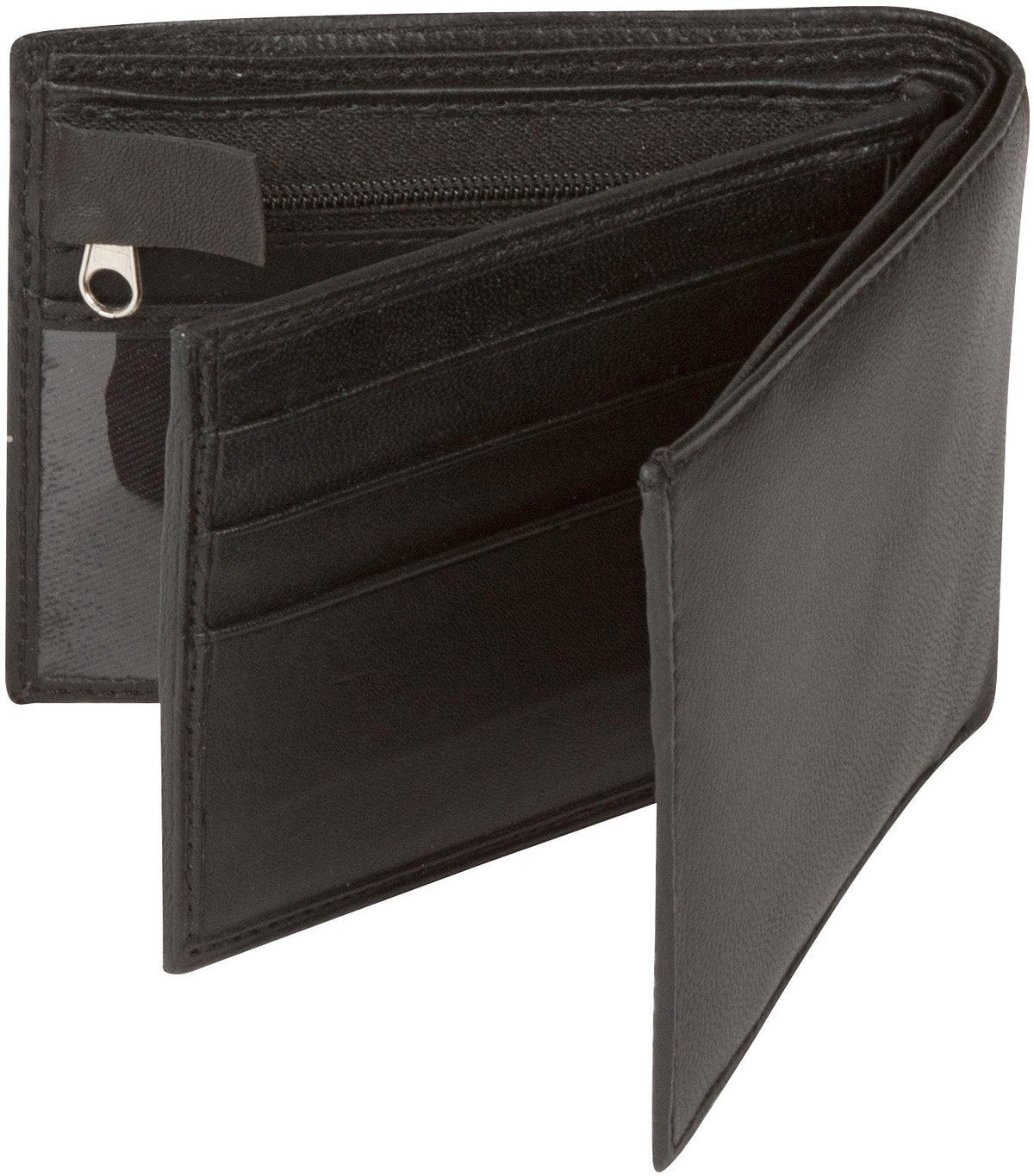 Sakkas Men’s Leather Bifold Wallet with Gift Bag