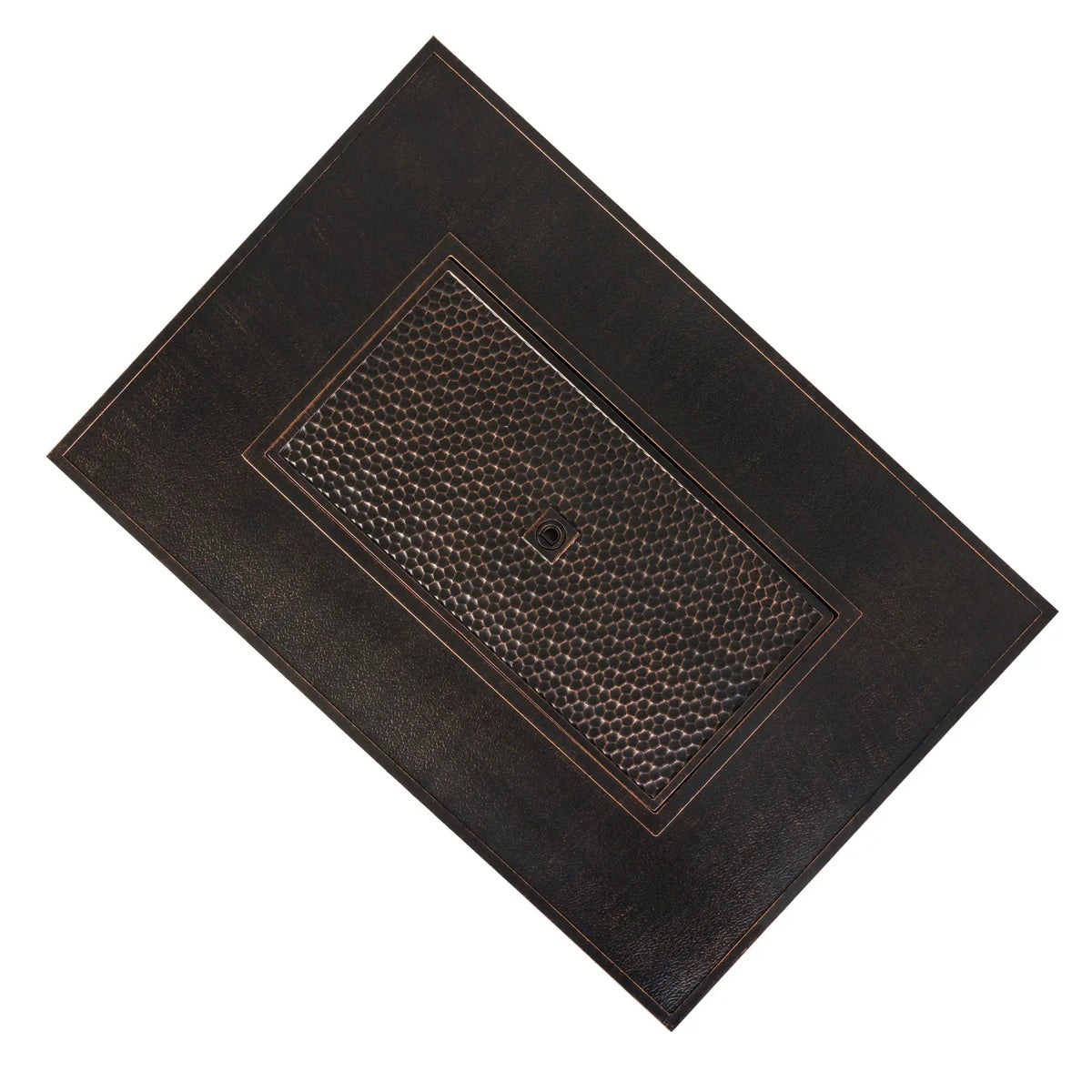 Weyland Rectangular Aluminum LPG Fire Pit