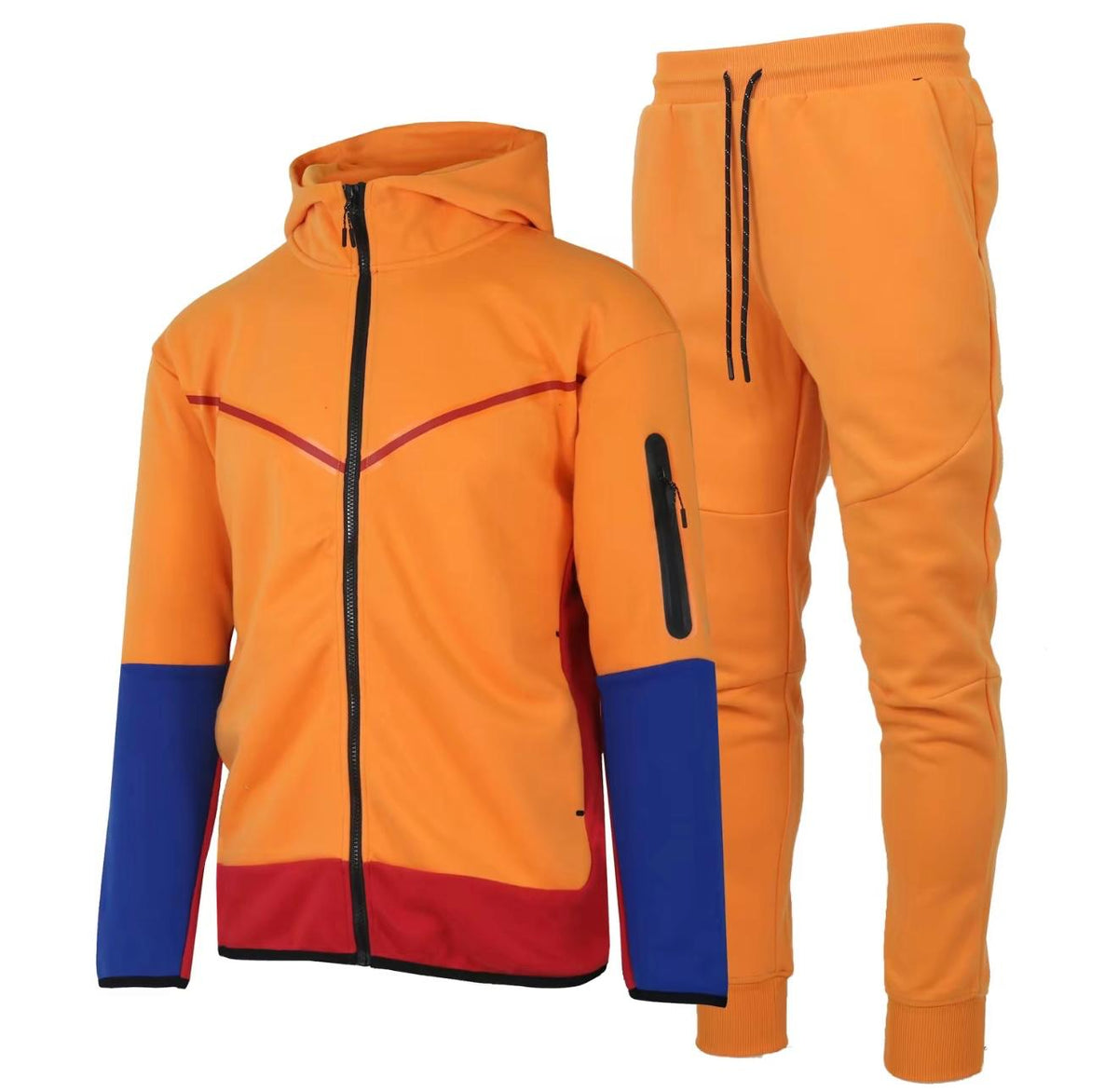 Men’s Two-Tone UltraTech Fleece Hoodie & Joggers Tracksuit