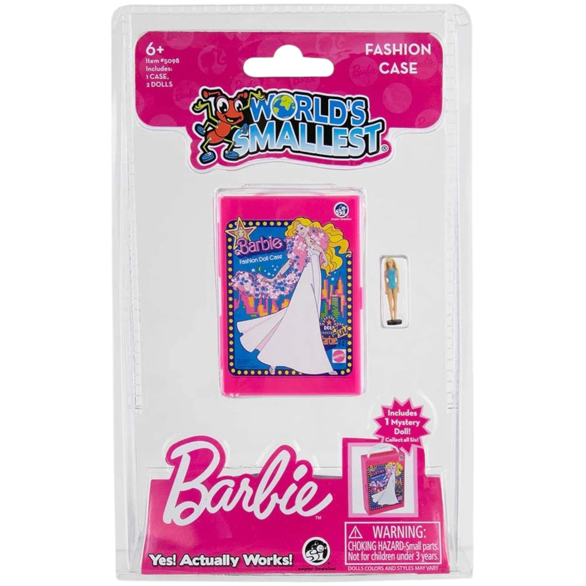 World’s Smallest Barbie in Fashion Doll Case