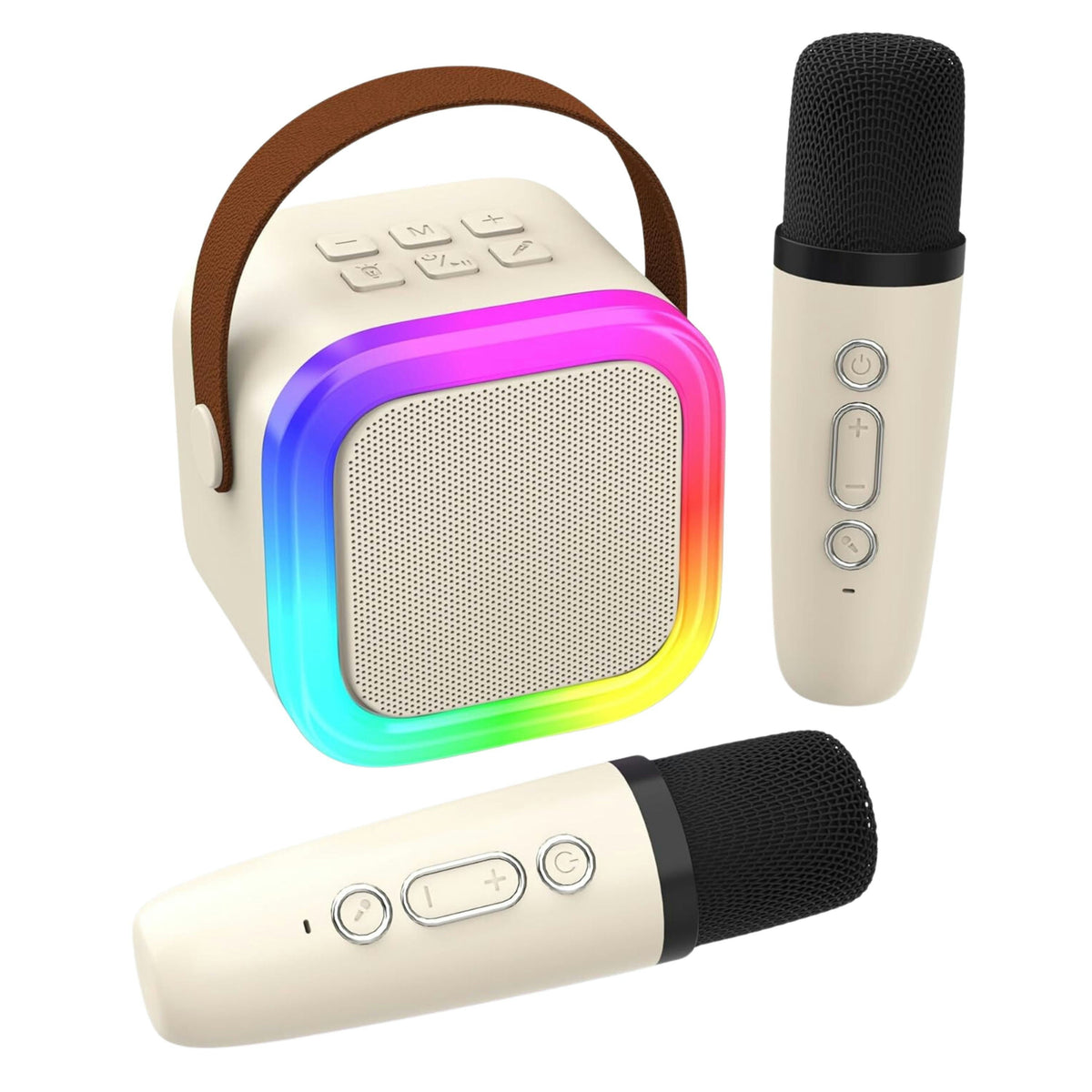 KENRO Portable Bluetooth 5.1 Karaoke Speaker & Wireless Mic