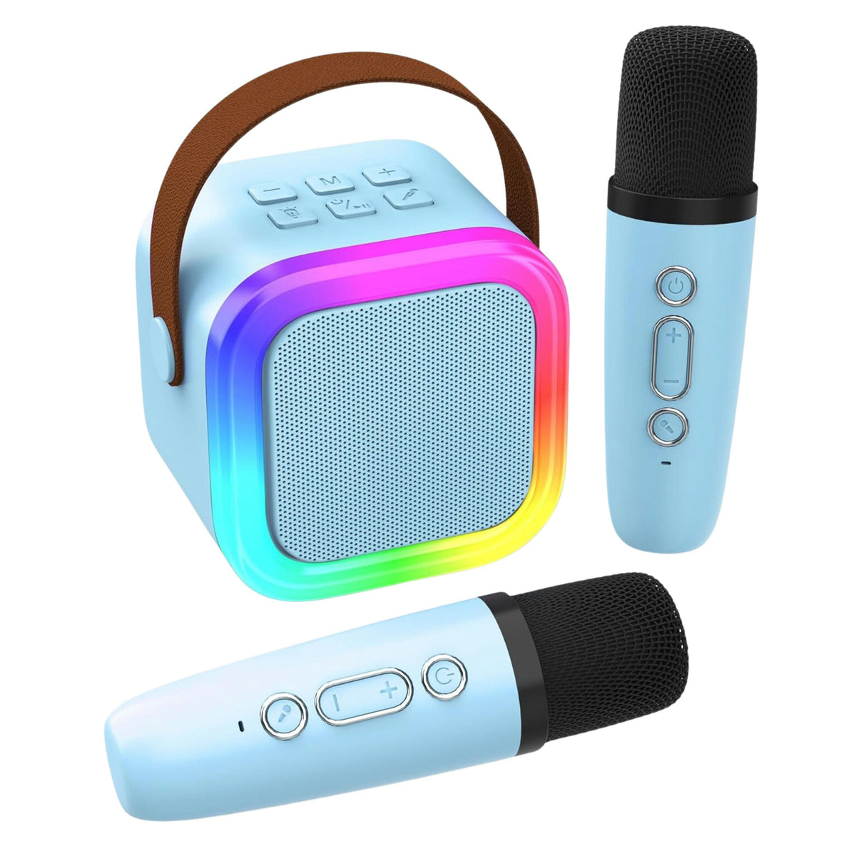 KENRO Portable Bluetooth 5.1 Karaoke Speaker & Wireless Mic