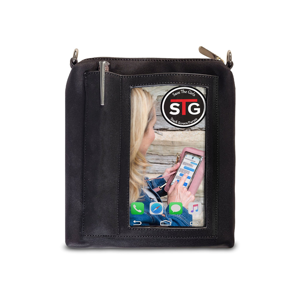 Zoe RFID Touchscreen Crossbody Purse