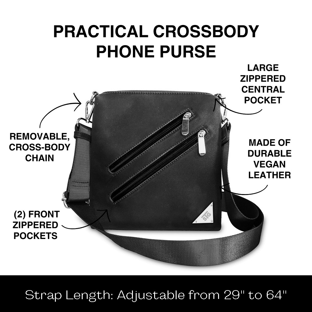 Zoe RFID Touchscreen Crossbody Purse