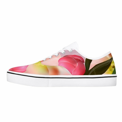 Jacki Easlick Floral Garden Canvas Skate Sneakers