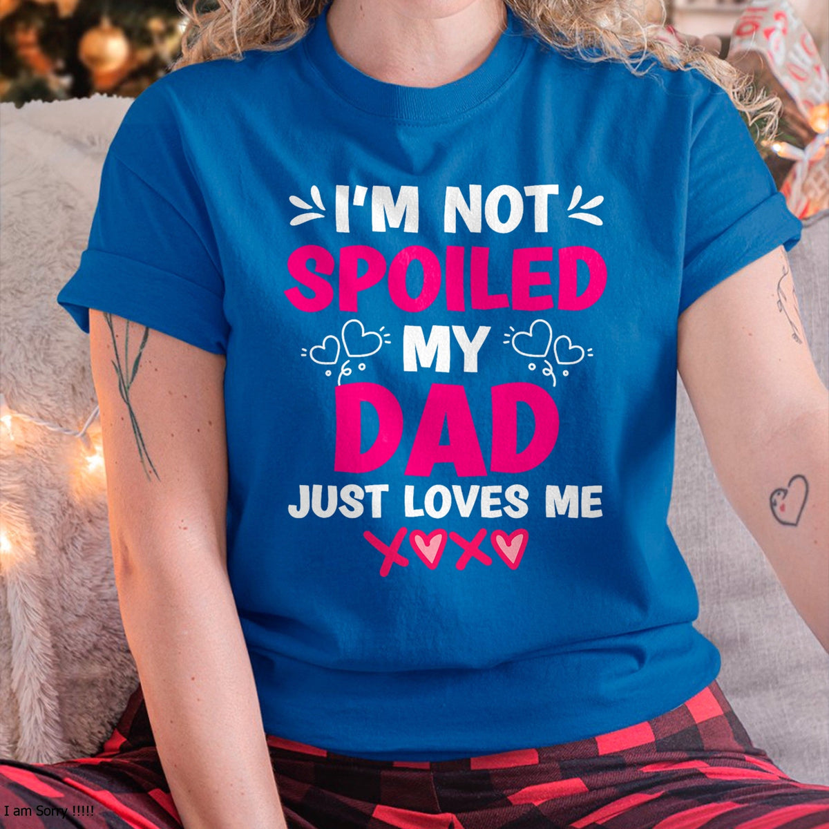 Dad Loves Me Graphic T-Shirt or Hoodie