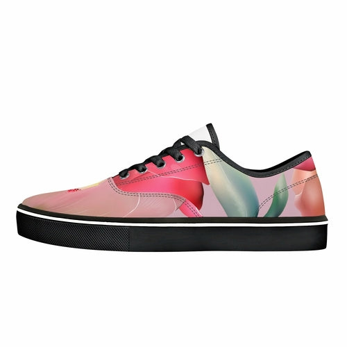 Jacki Easlick Floral Garden Canvas Skate Sneakers