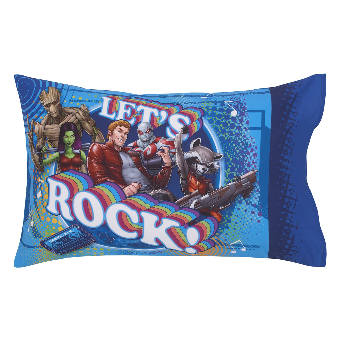 Marvel Guardians of the Galaxy Let's Rock Toddler Bedding — 4 Pieces