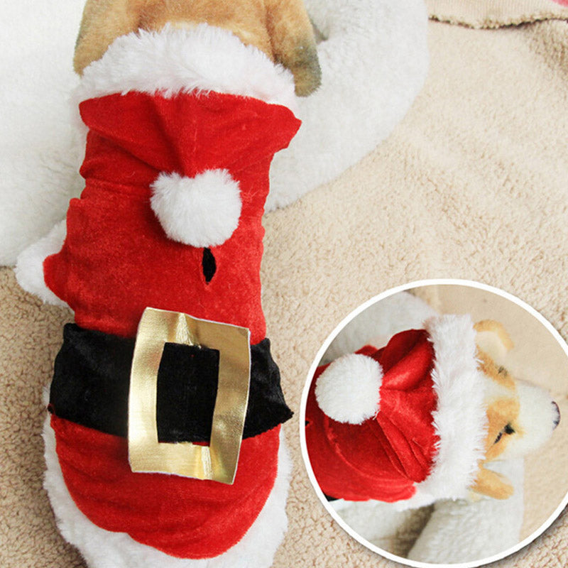 Christmas Dog Vest & Winter Outfit for Small Dogs
