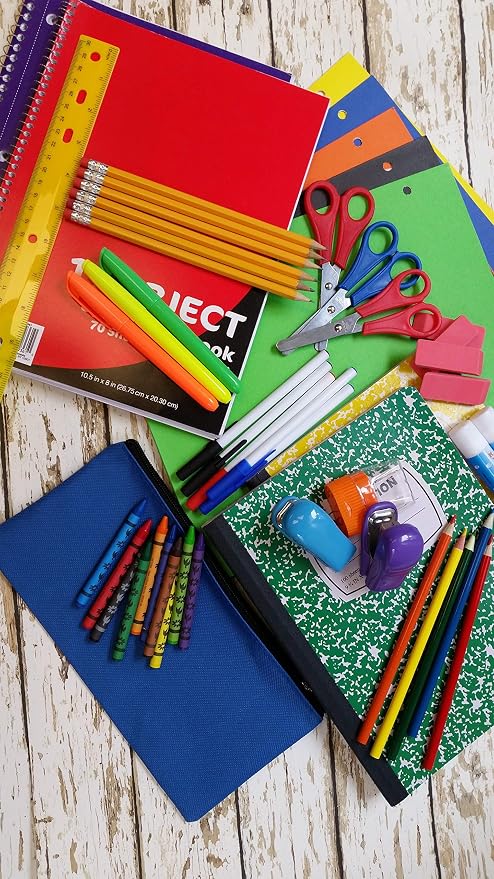 Trail Maker K–12 School Supplies Kit, 45 Pieces