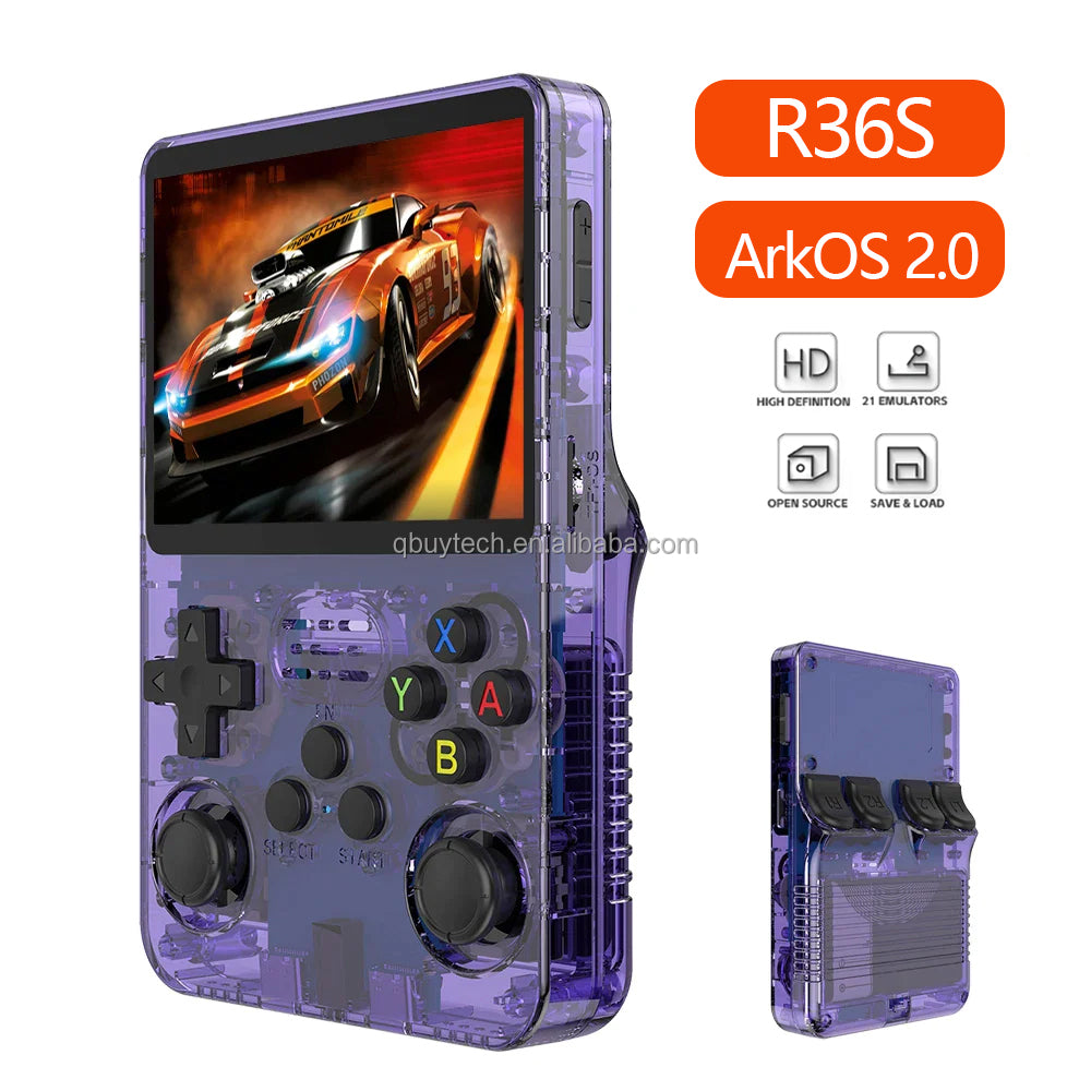 R36S Retro Handheld Console — 3.5-Inch Screen