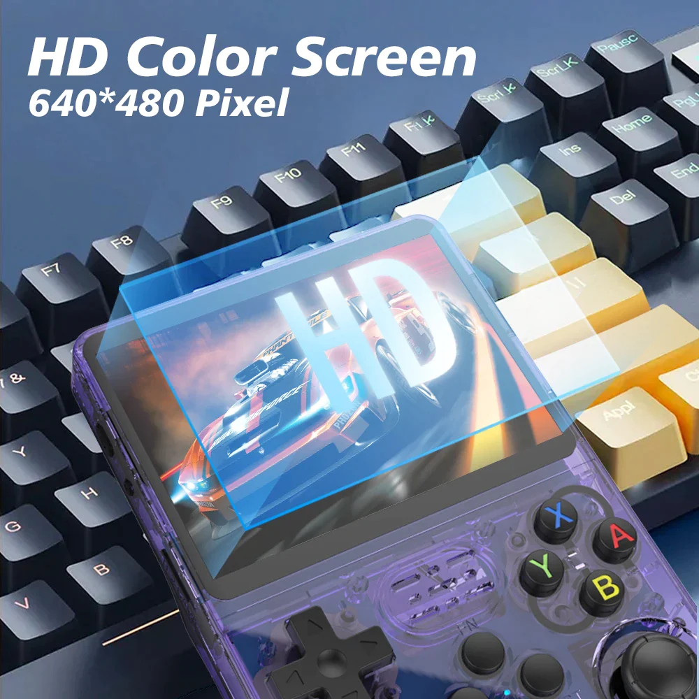 R36S Retro Handheld Console — 3.5-Inch Screen