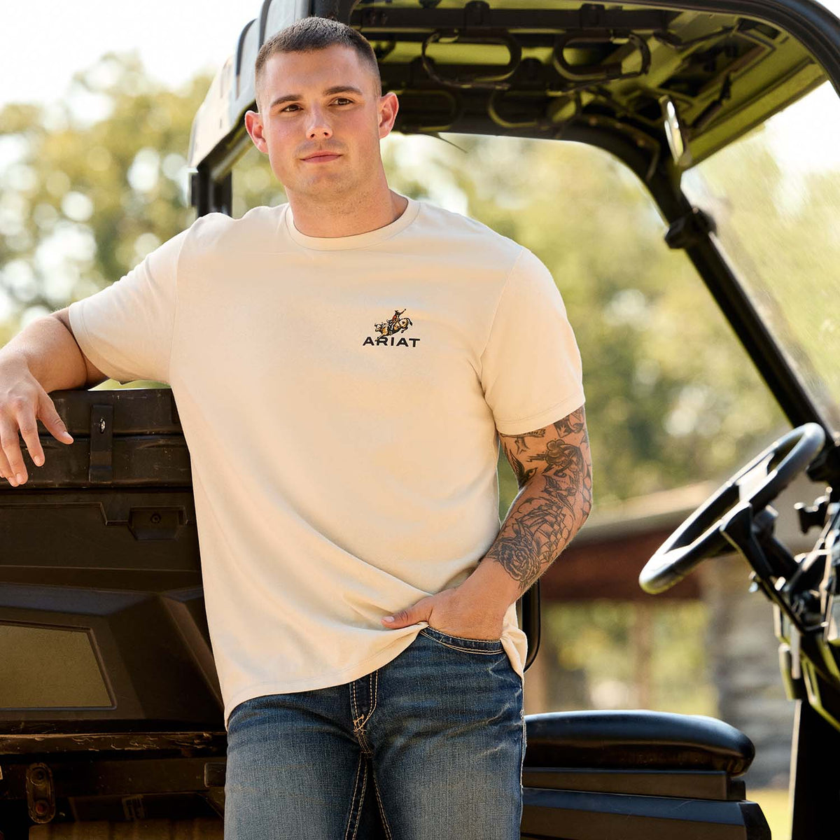 Ariat Men's Ride 'Em Cowboy Graphic T-Shirt