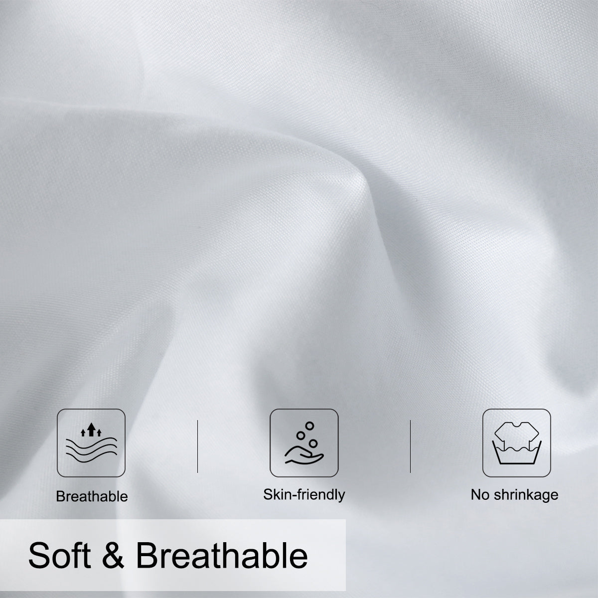 Cow & Duck Microfiber Bed Sheet & Pillowcase Set — 3 Pieces