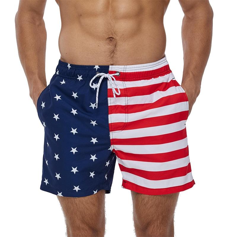 Men's Quick-Dry Beach Boardshorts