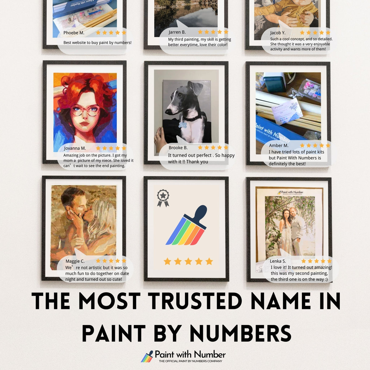 Custom Paint-by-Numbers Kit