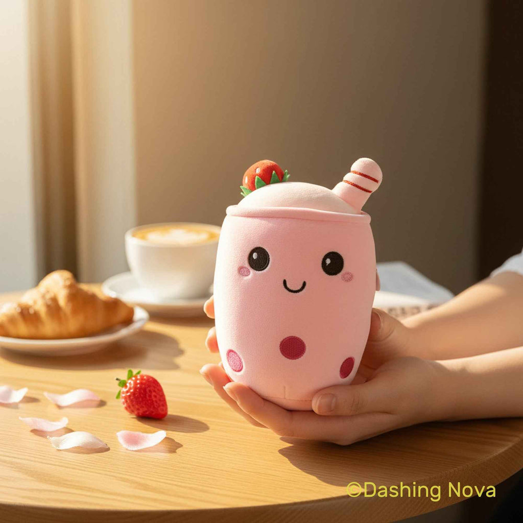 Boba Bubble Tea Plush Toy